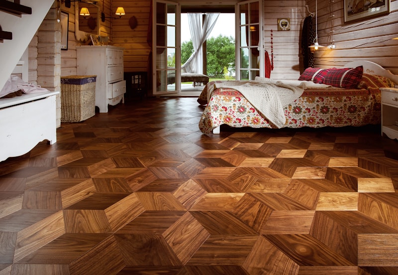 cara mempercantik lantai kayu